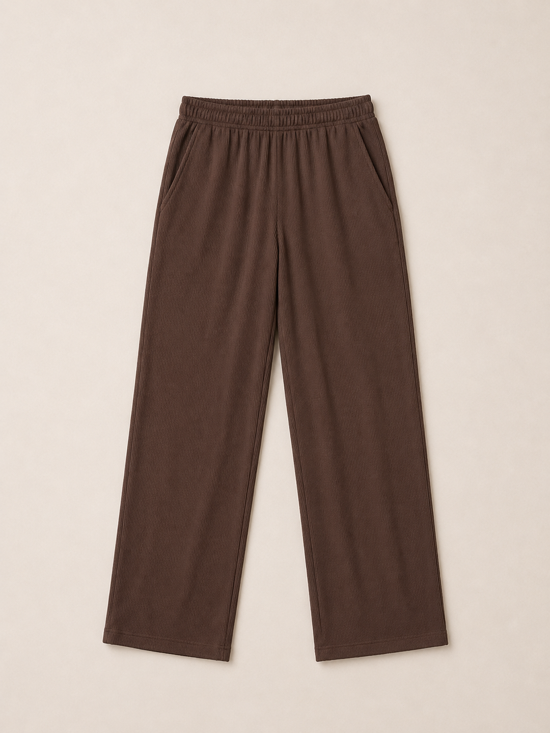 Women Textured Wide Leg Pants