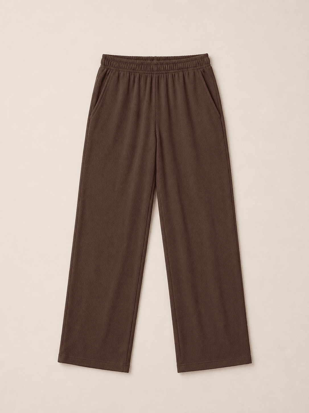 Women Textured Wide Leg Pants - Aurorafits Official