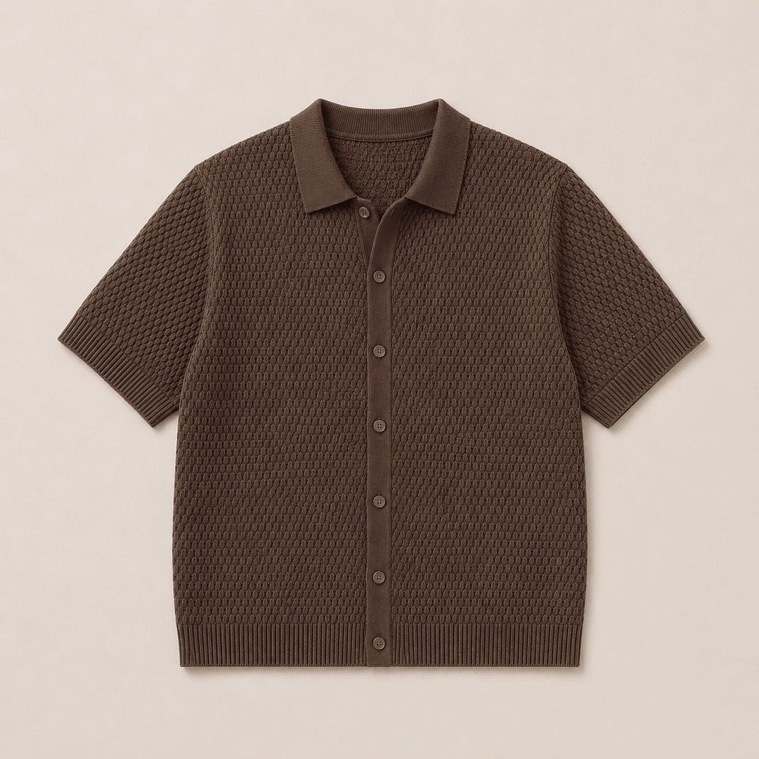 Textured - Knit Shirt - Aurorafits Official