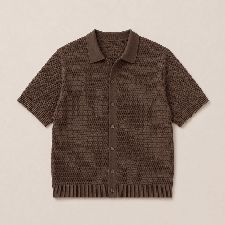 Textured - Knit Shirt - Aurorafits Official