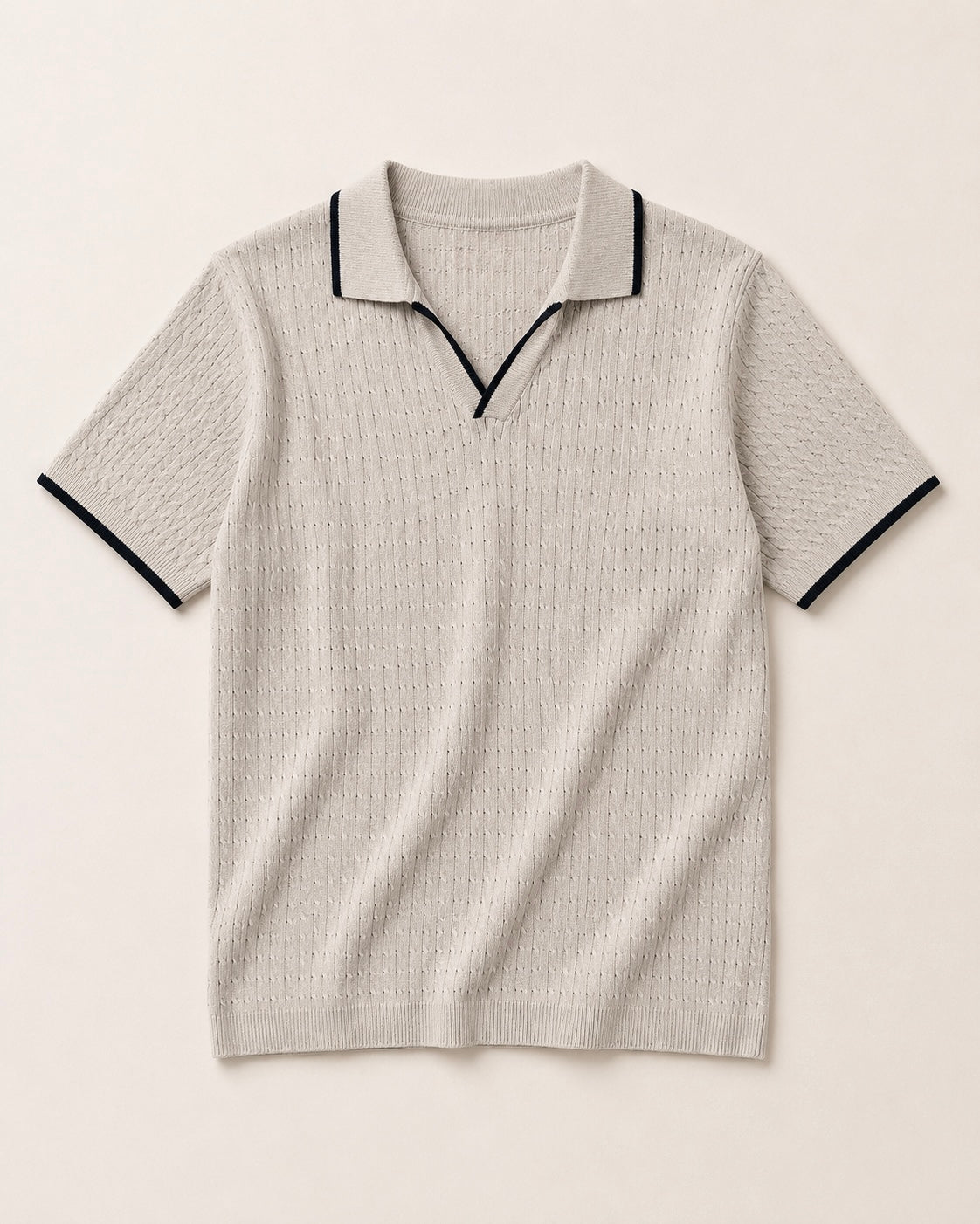 Women Cable Knit Polo - Aurorafits Official