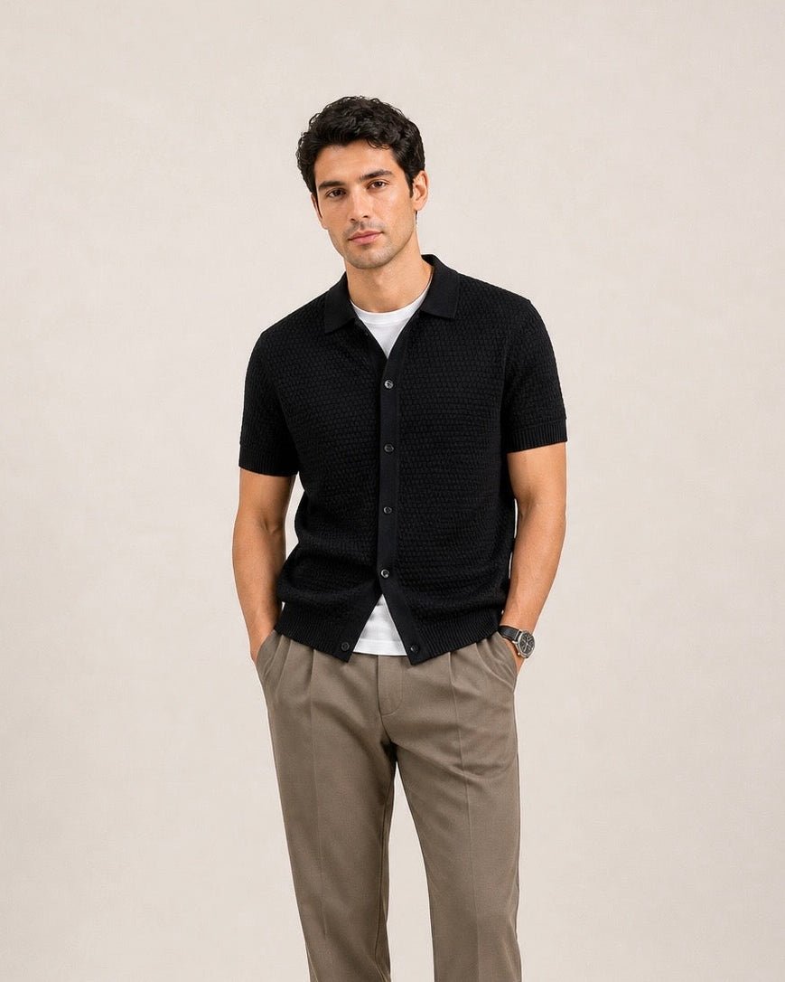 Textured - Knit Shirt - Aurorafits Official
