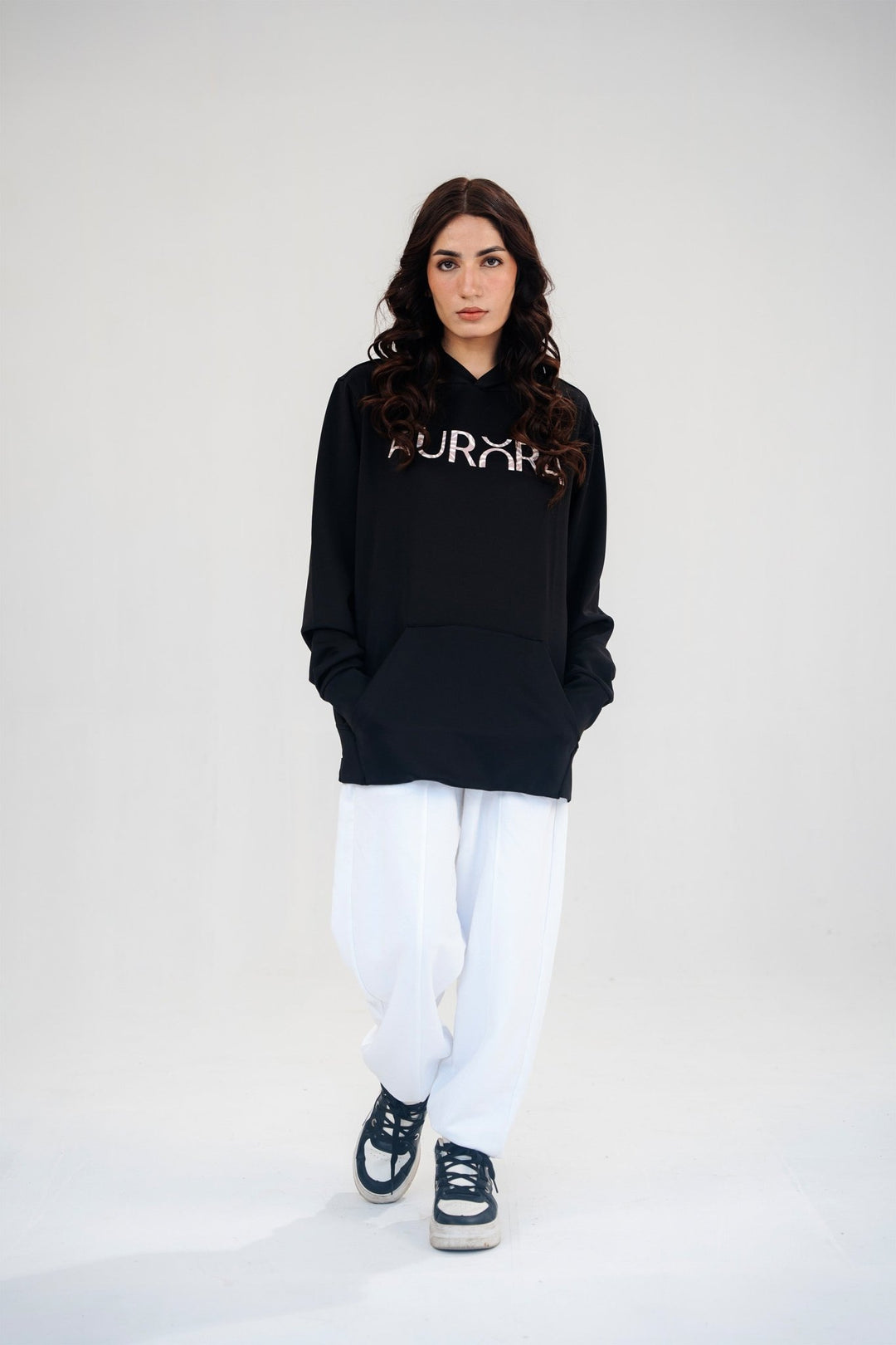 Women Black Core Performance Hoodie - Aurorafitsofficial