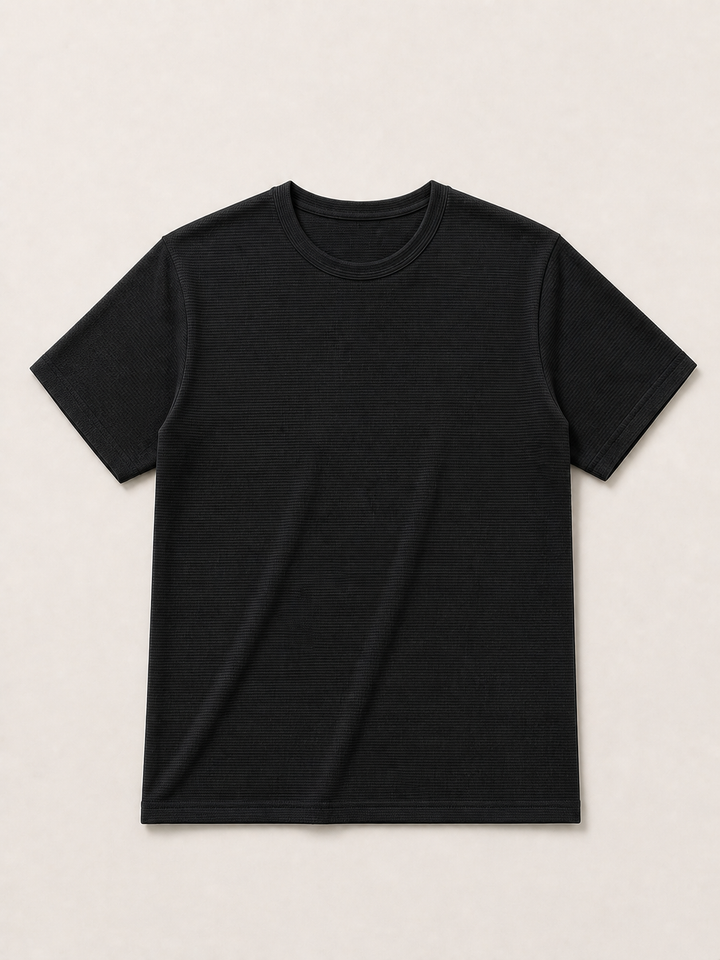 Crinkle Textured Tee