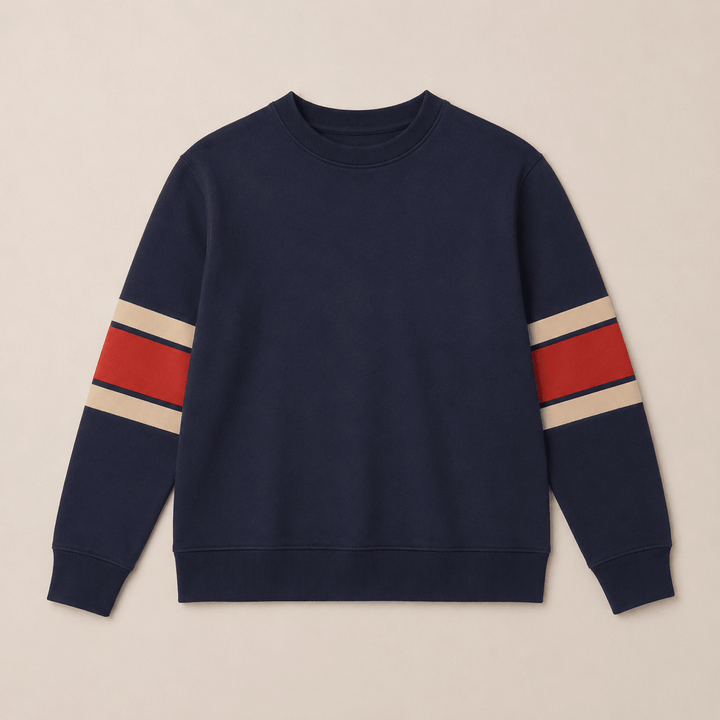Women Contrast Terry Sweatshirt - Aurorafits Official