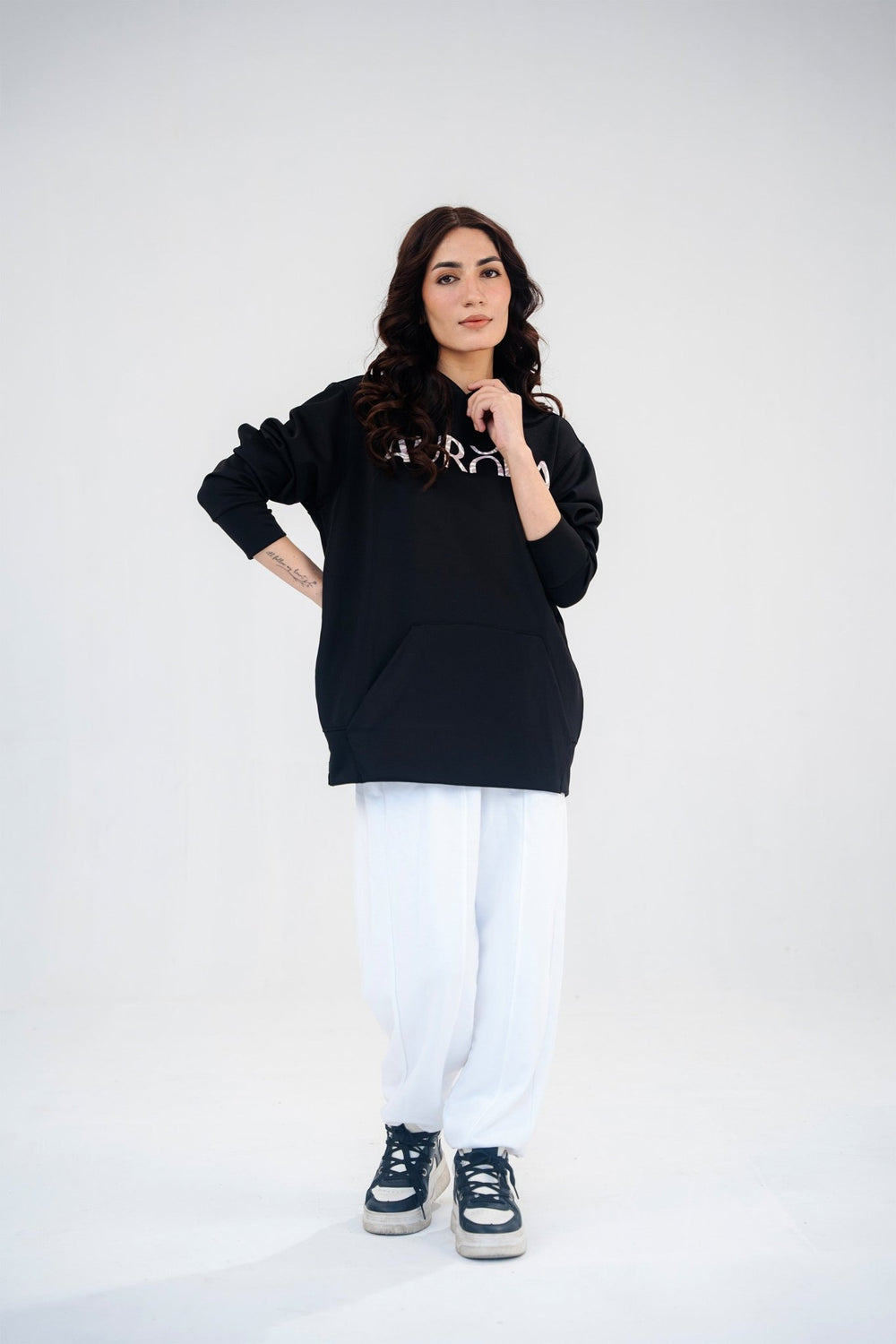 Women Black Core Performance Hoodie - Aurorafitsofficial