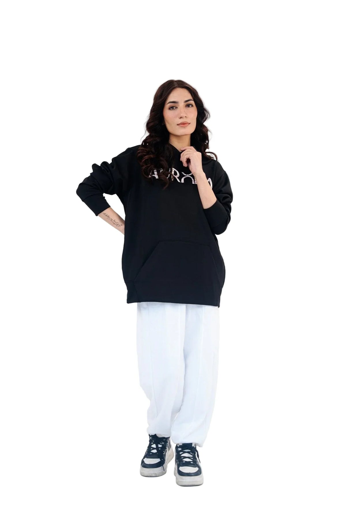 Women Black Core Performance Hoodie - Aurorafitsofficial