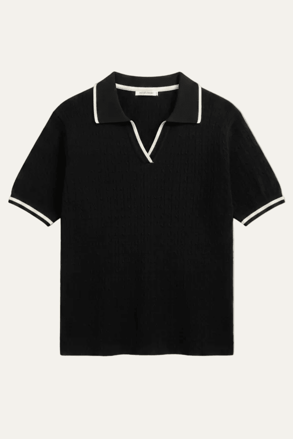 Women Cable Knit Polo - Aurorafits Official