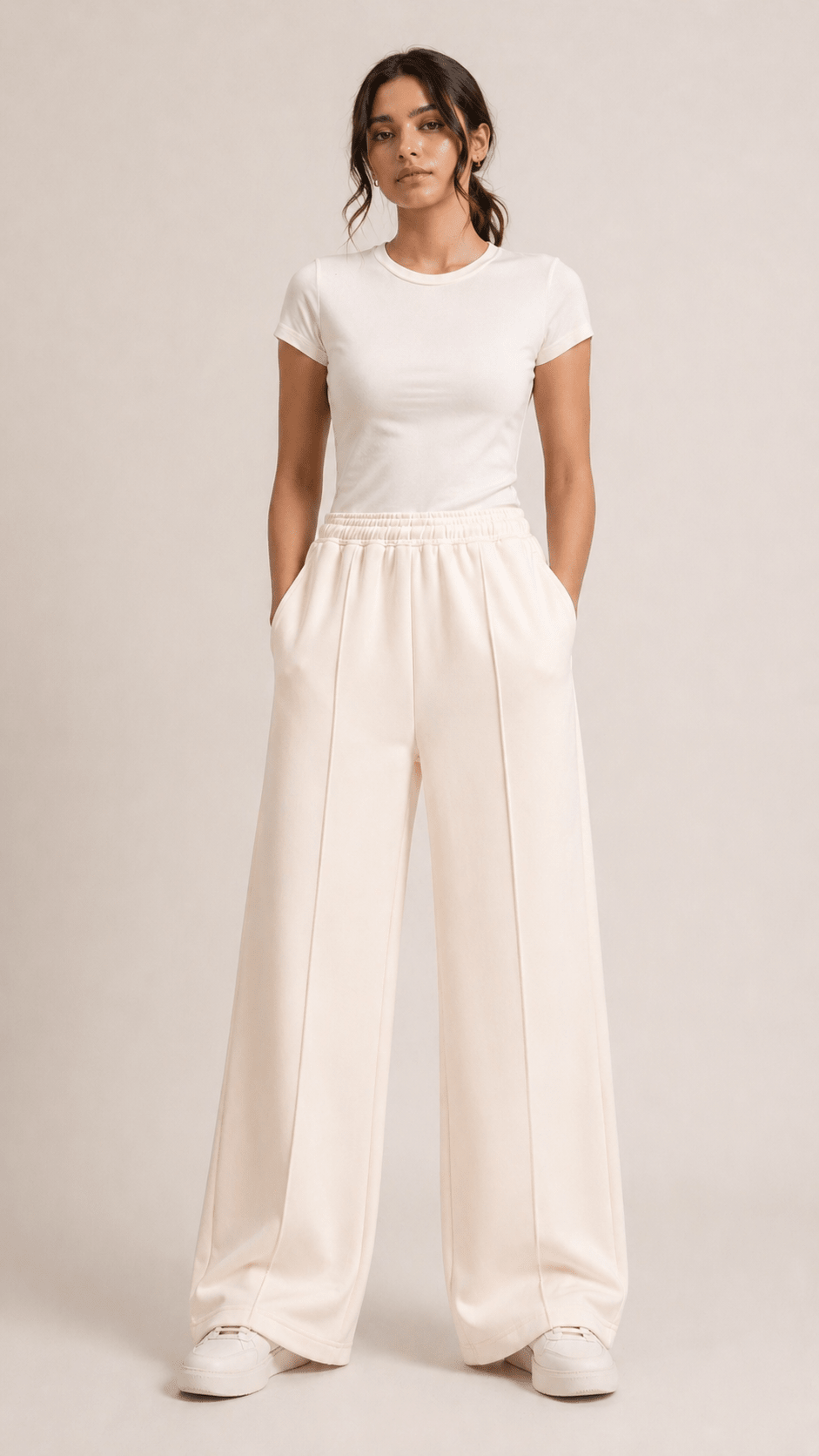 Women Smooth Knit Trouser - Aurorafits Official