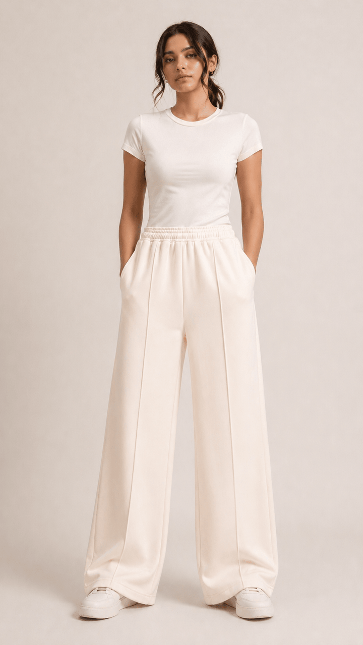 Women Smooth Knit Trouser - Aurorafits Official