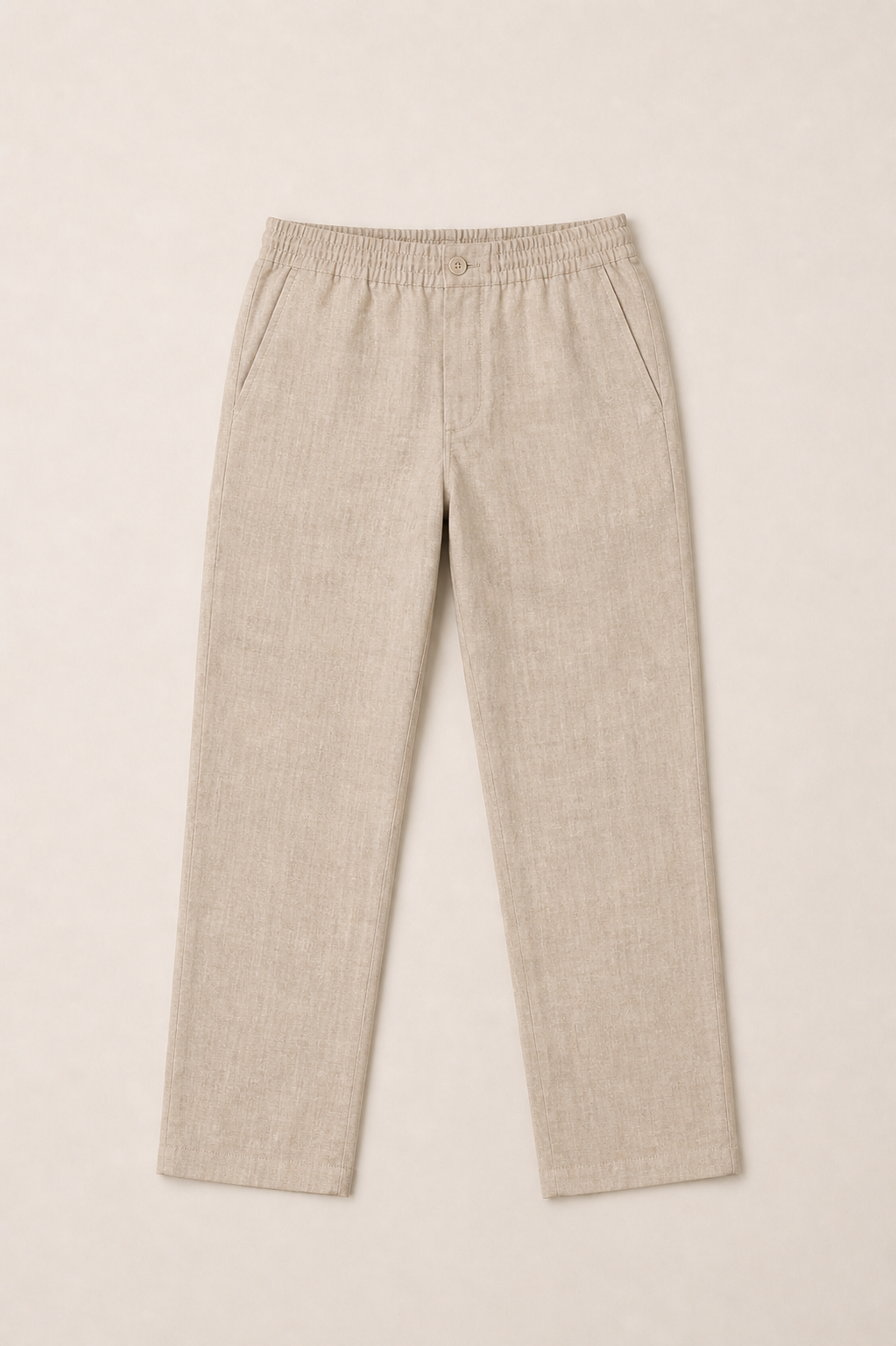 Straight Linen Trouser