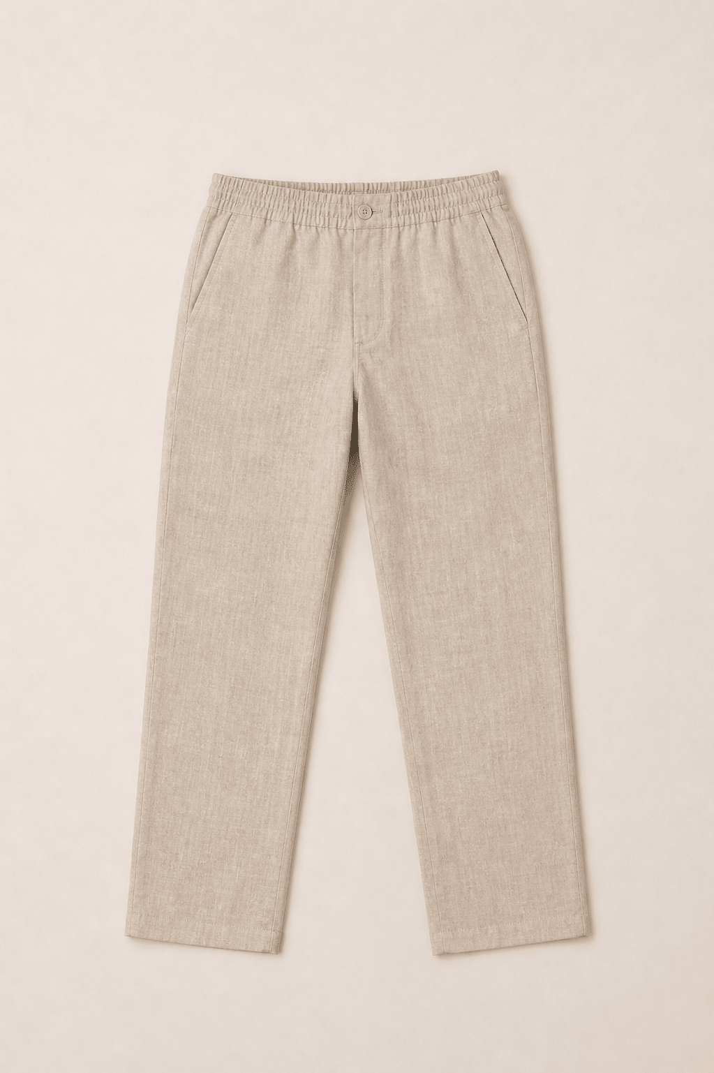 Straight Linen Trouser - Aurorafits Official