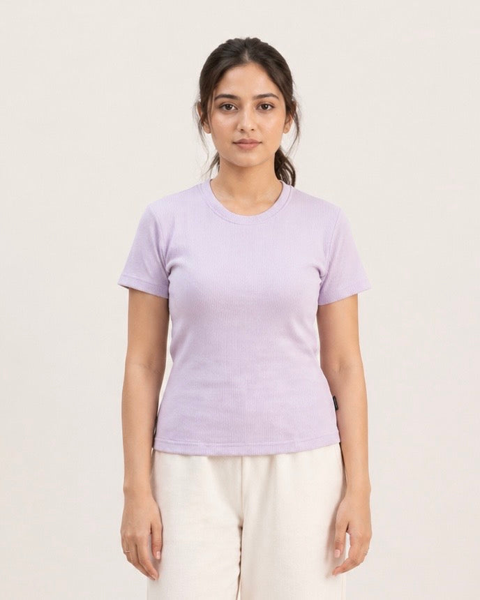Women Soft Textured Tee