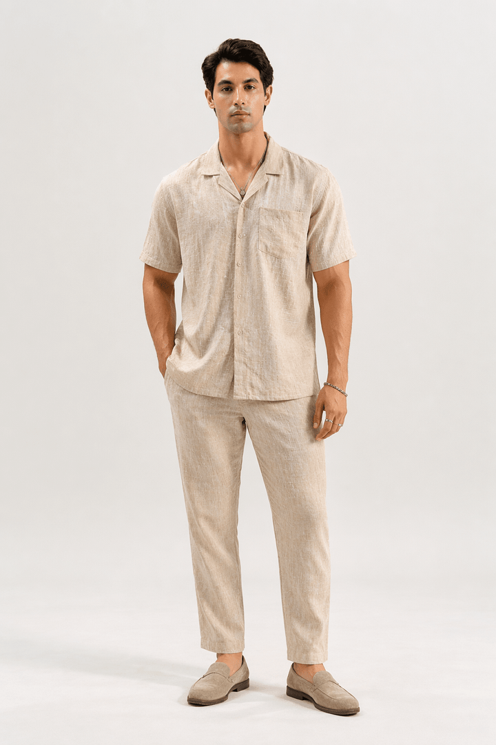 model2 
Linen Co - ord Set - Aurorafits Official