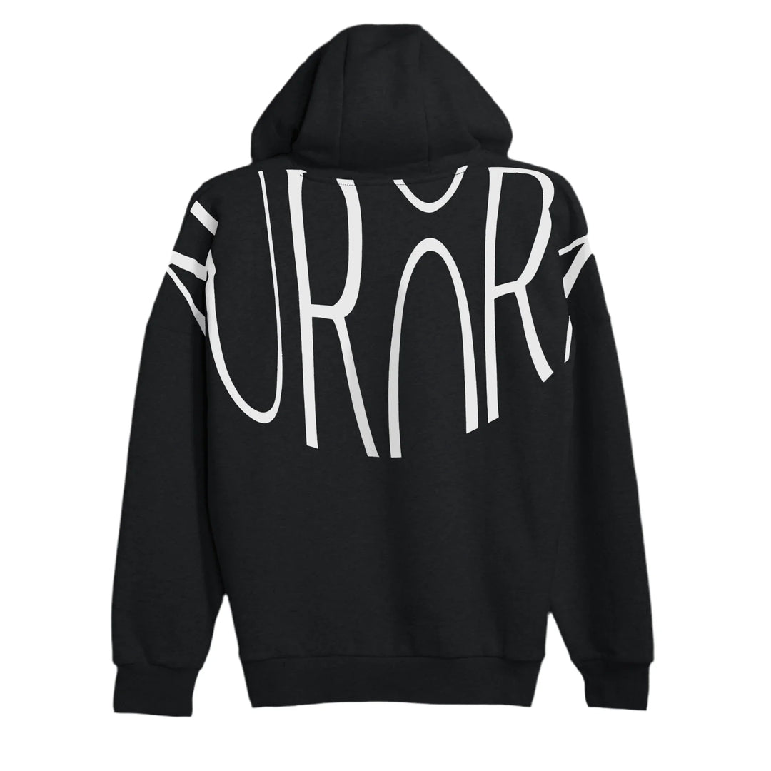 Women Drop Shoulder Fleece Hoodie - Aurorafits Official