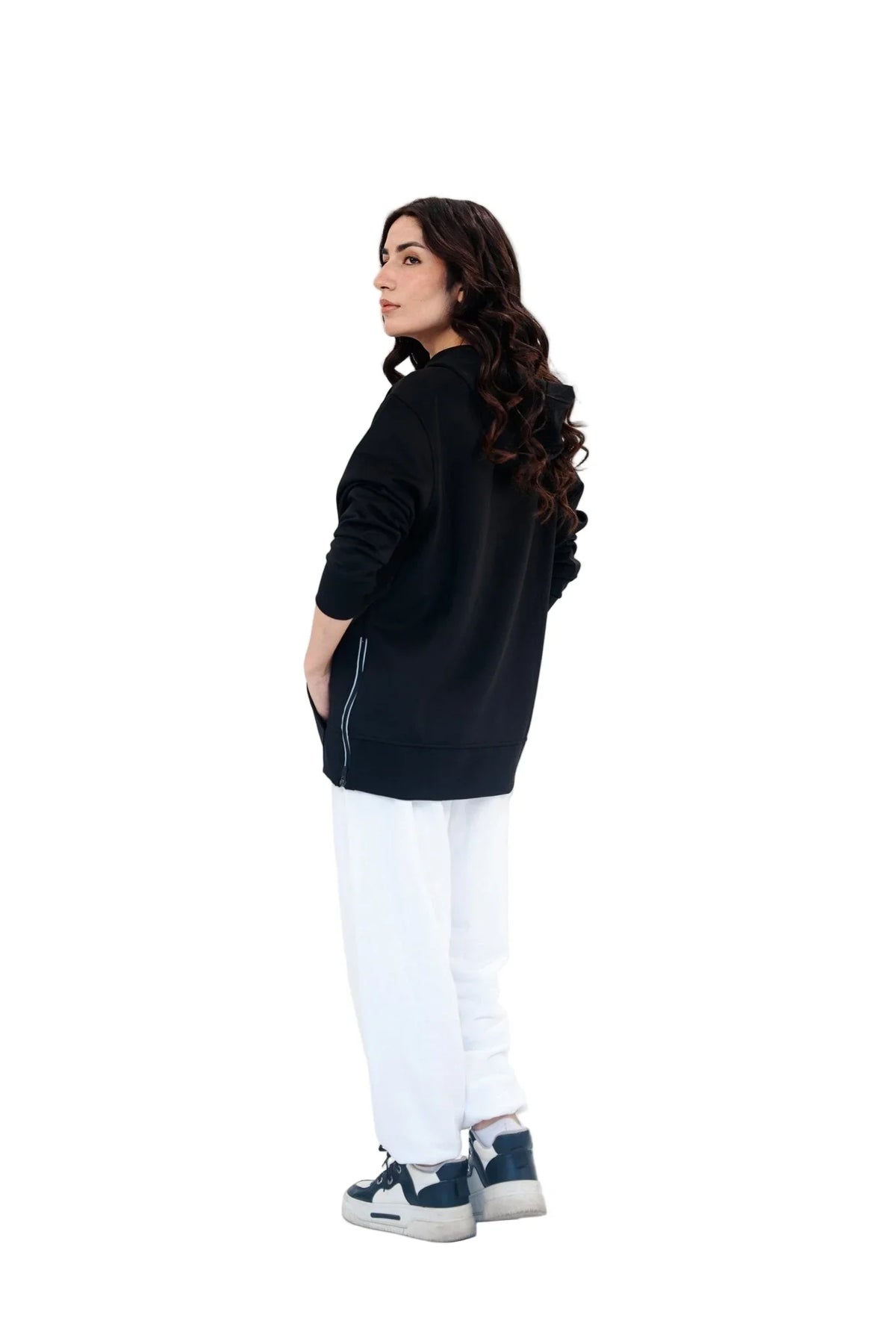 Women Black Core Performance Hoodie - Aurorafitsofficial