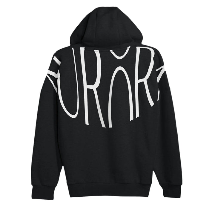 Drop Shoulder Fleece Hoodie - Aurorafits Official