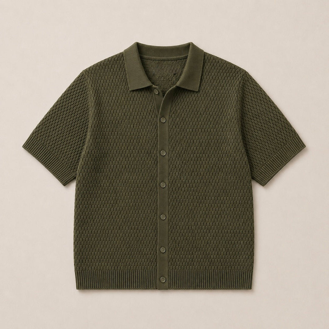 Textured - Knit Shirt - Aurorafits Official