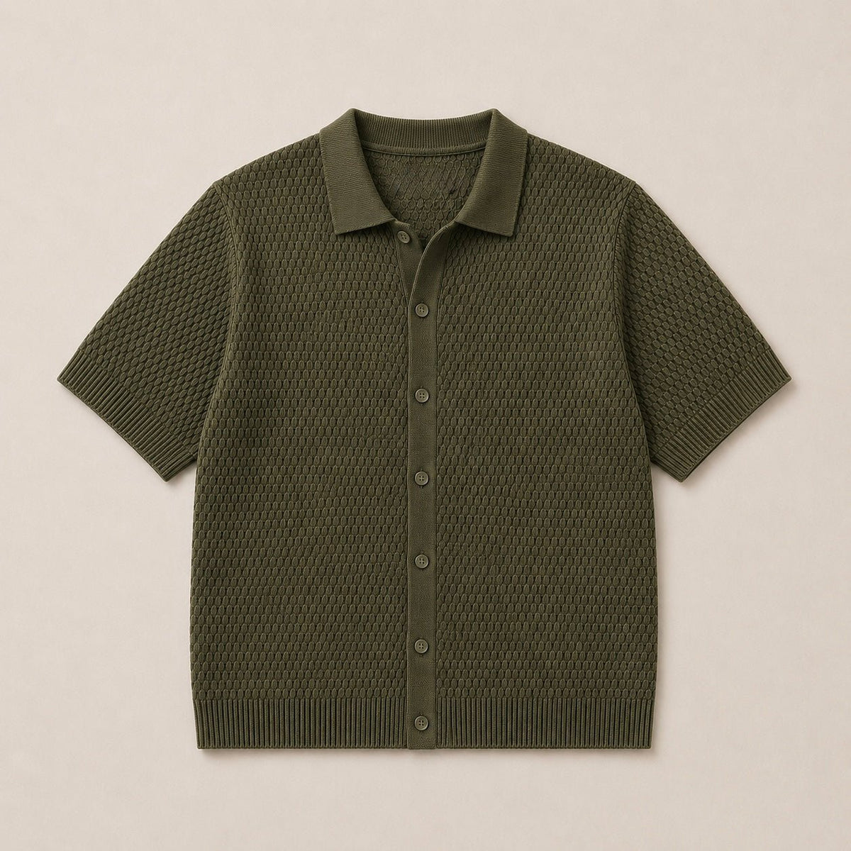 Textured - Knit Shirt - Aurorafits Official