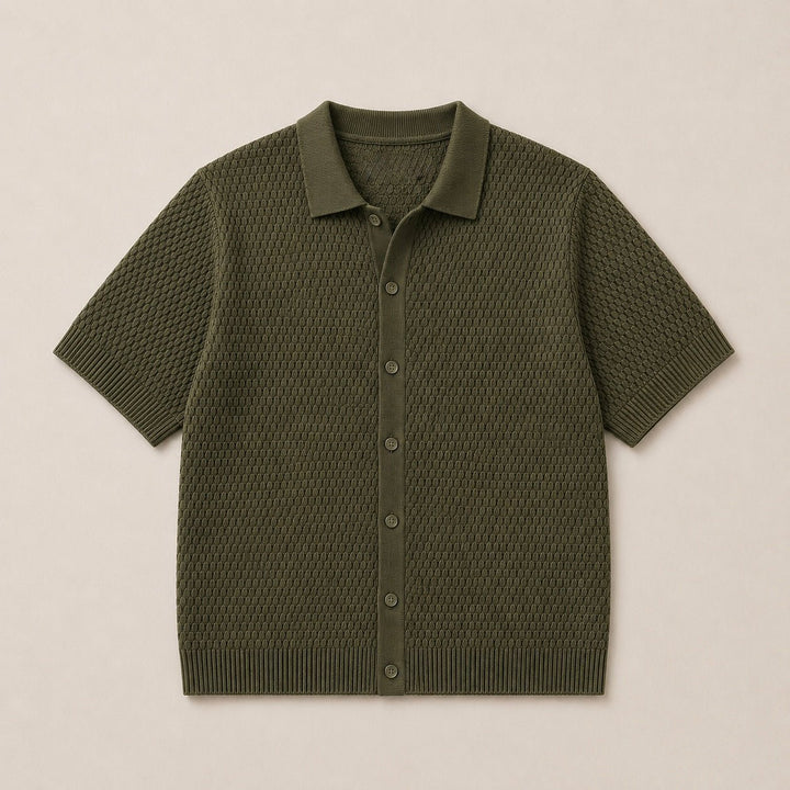 Textured - Knit Shirt - Aurorafits Official