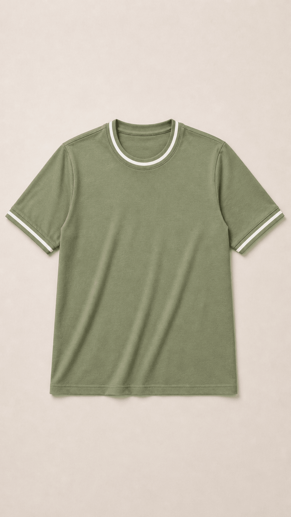Contrast Tipped Tee - Aurorafits Official