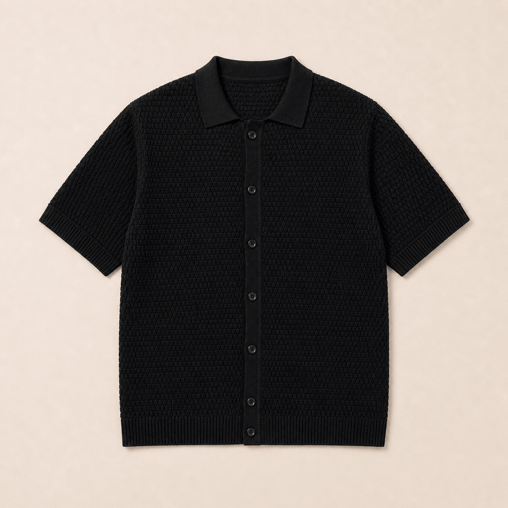 Textured - Knit Shirt - Aurorafits Official