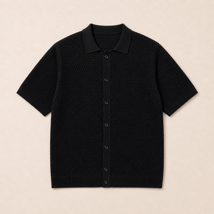 Textured - Knit Shirt - Aurorafits Official