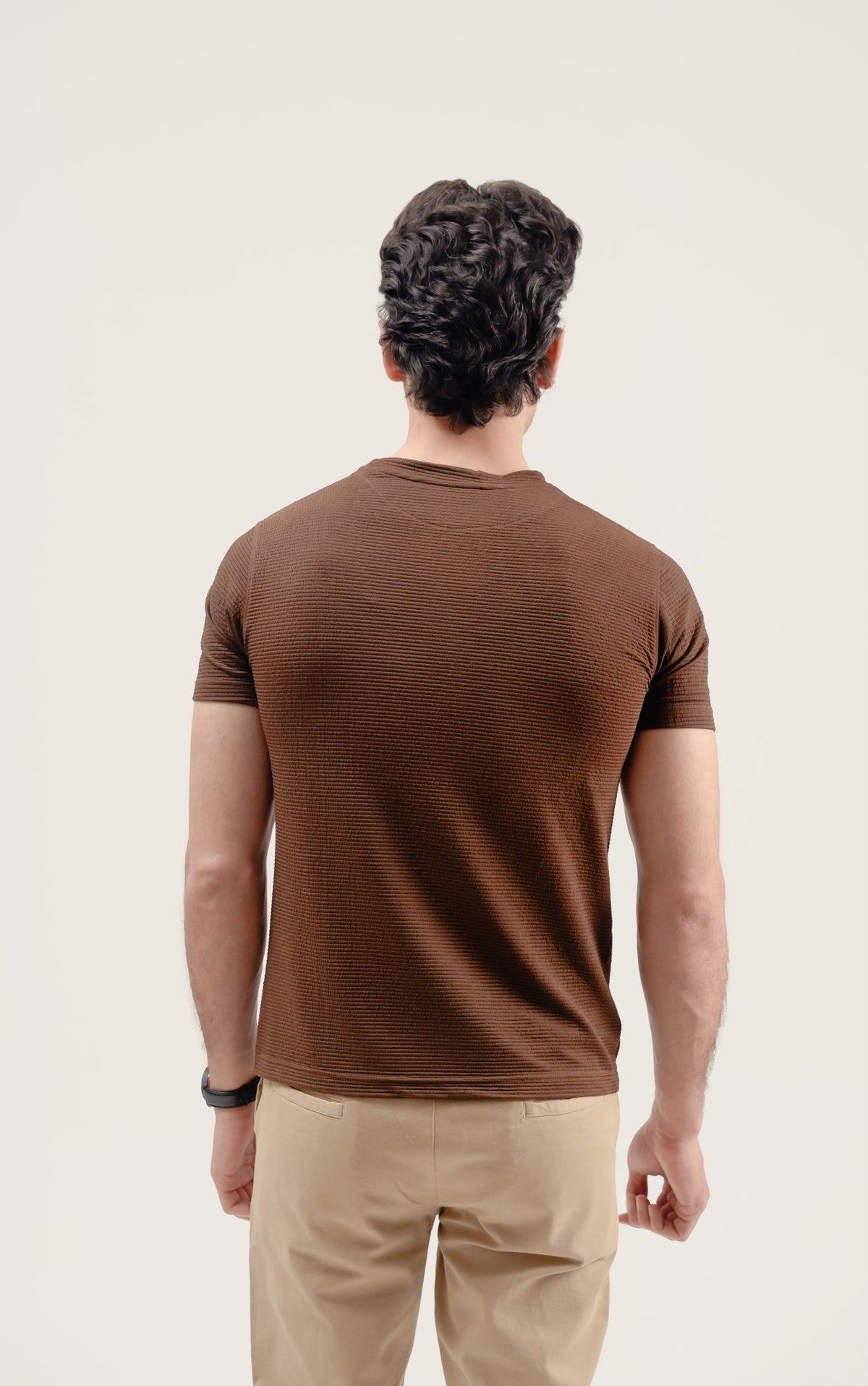 Crinkle Textured Tee - Aurorafits Official