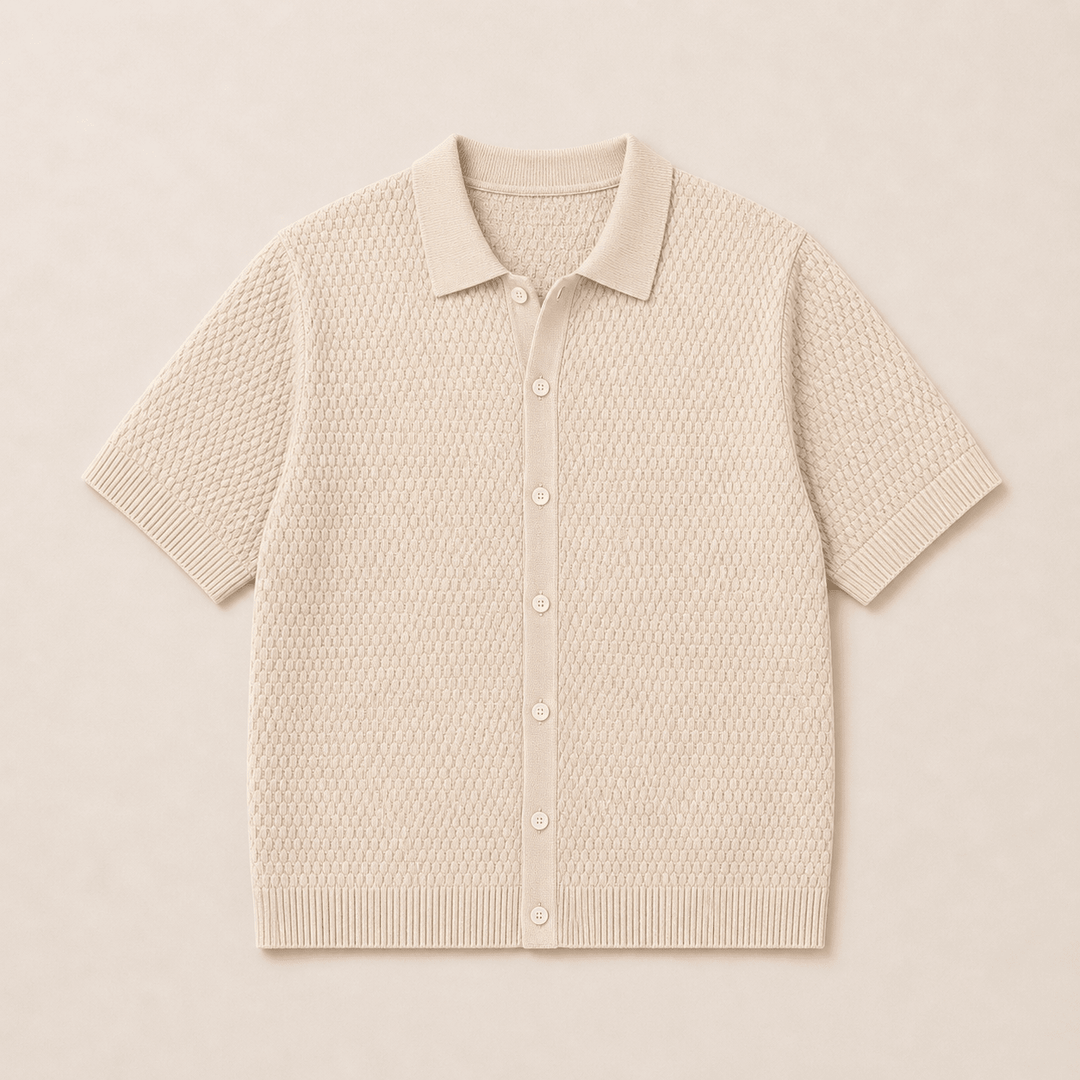 Textured - Knit Shirt - Aurorafits Official