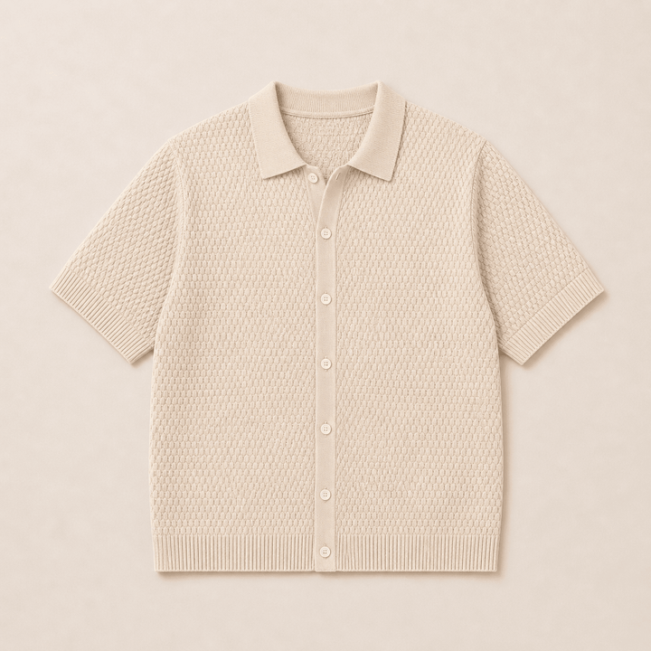 Textured - Knit Shirt - Aurorafits Official