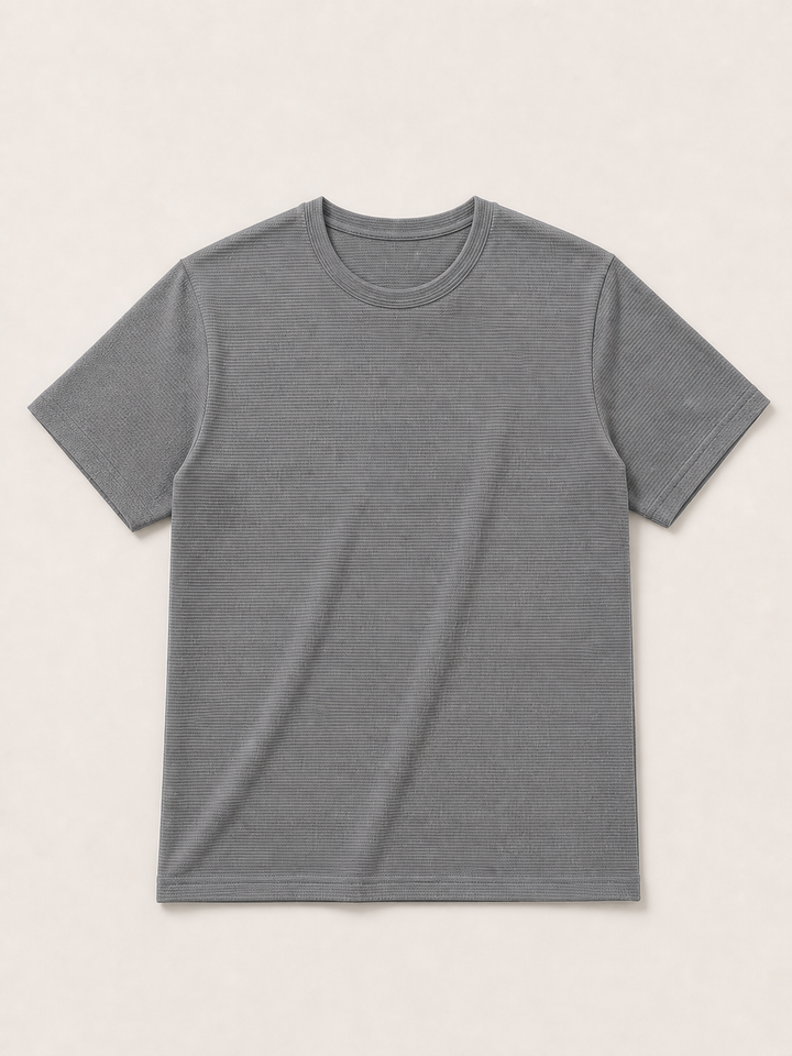 Crinkle Textured Tee