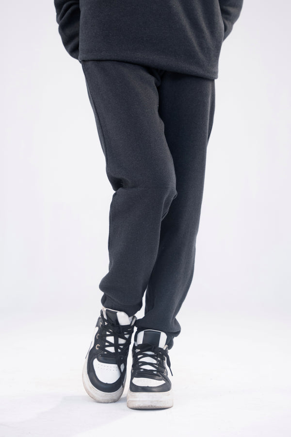 Dark Charcoal Essential Fleece Sweatpants