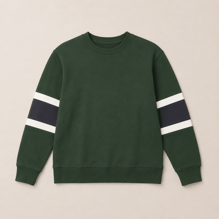 Women Contrast Terry Sweatshirt - Aurorafits Official
