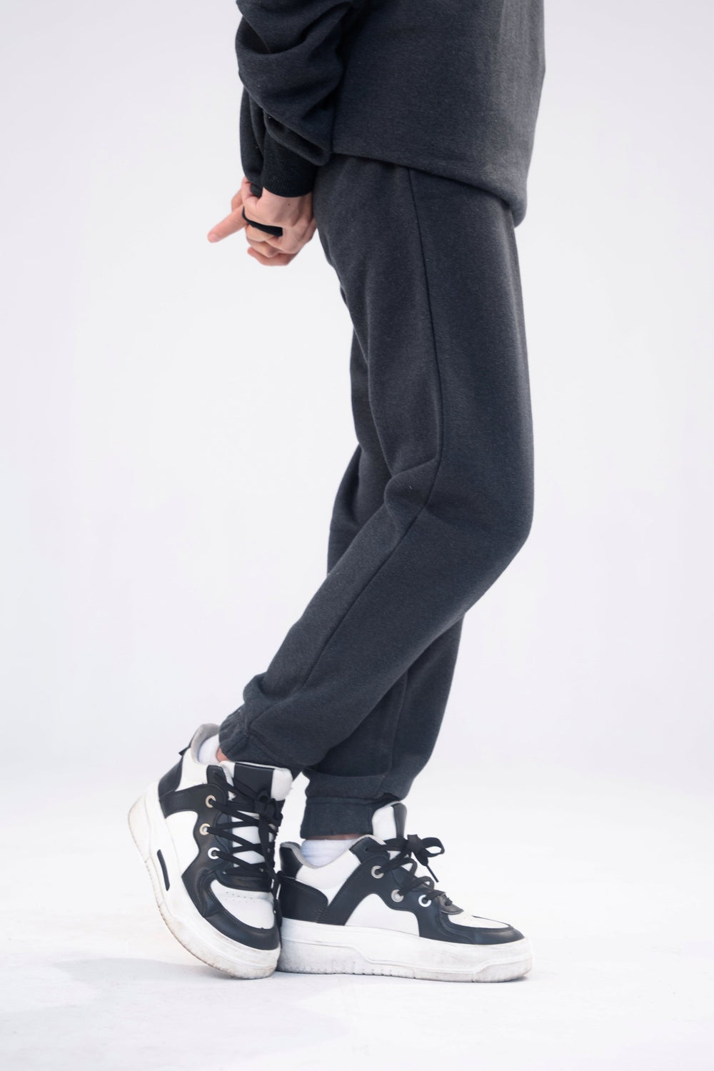 Dark Charcoal Essential Fleece Sweatpants - Aurorafitsofficial