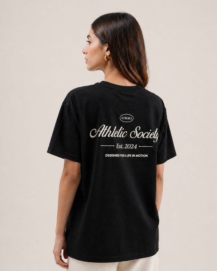 Women Athletic Society Tee - Aurorafits Official