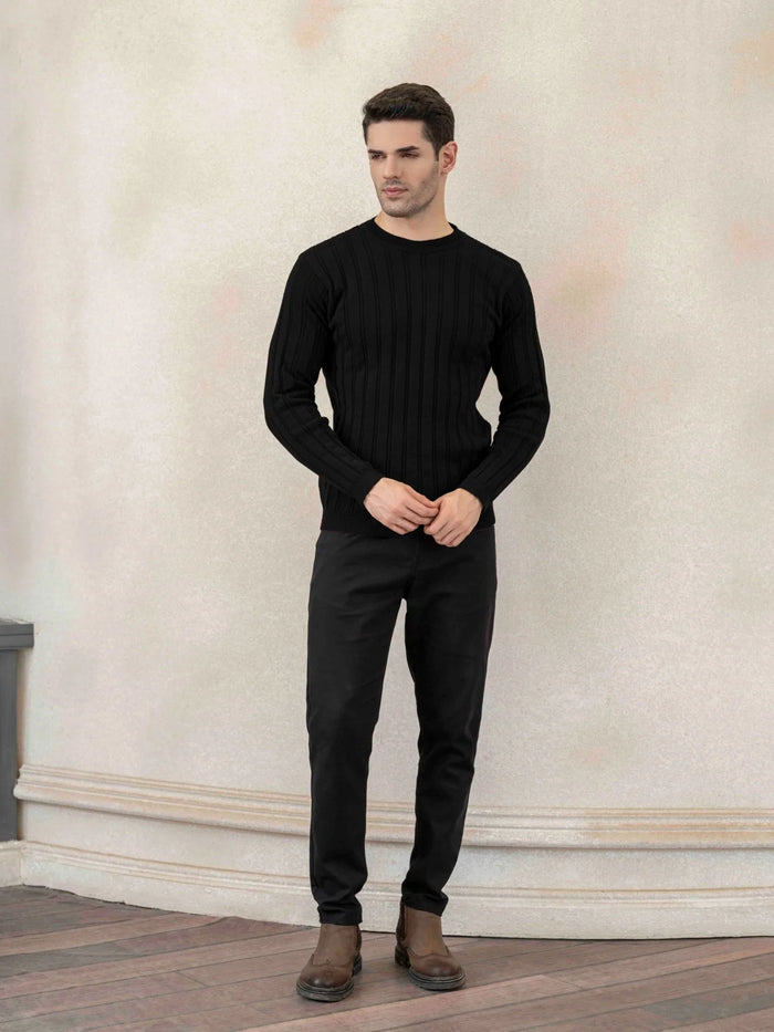 Textured Knit Sweater