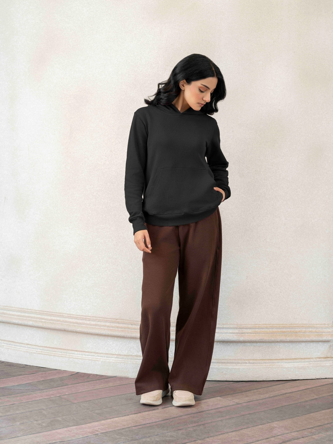 Women Terry Pullover Hoodie - Aurorafits Official