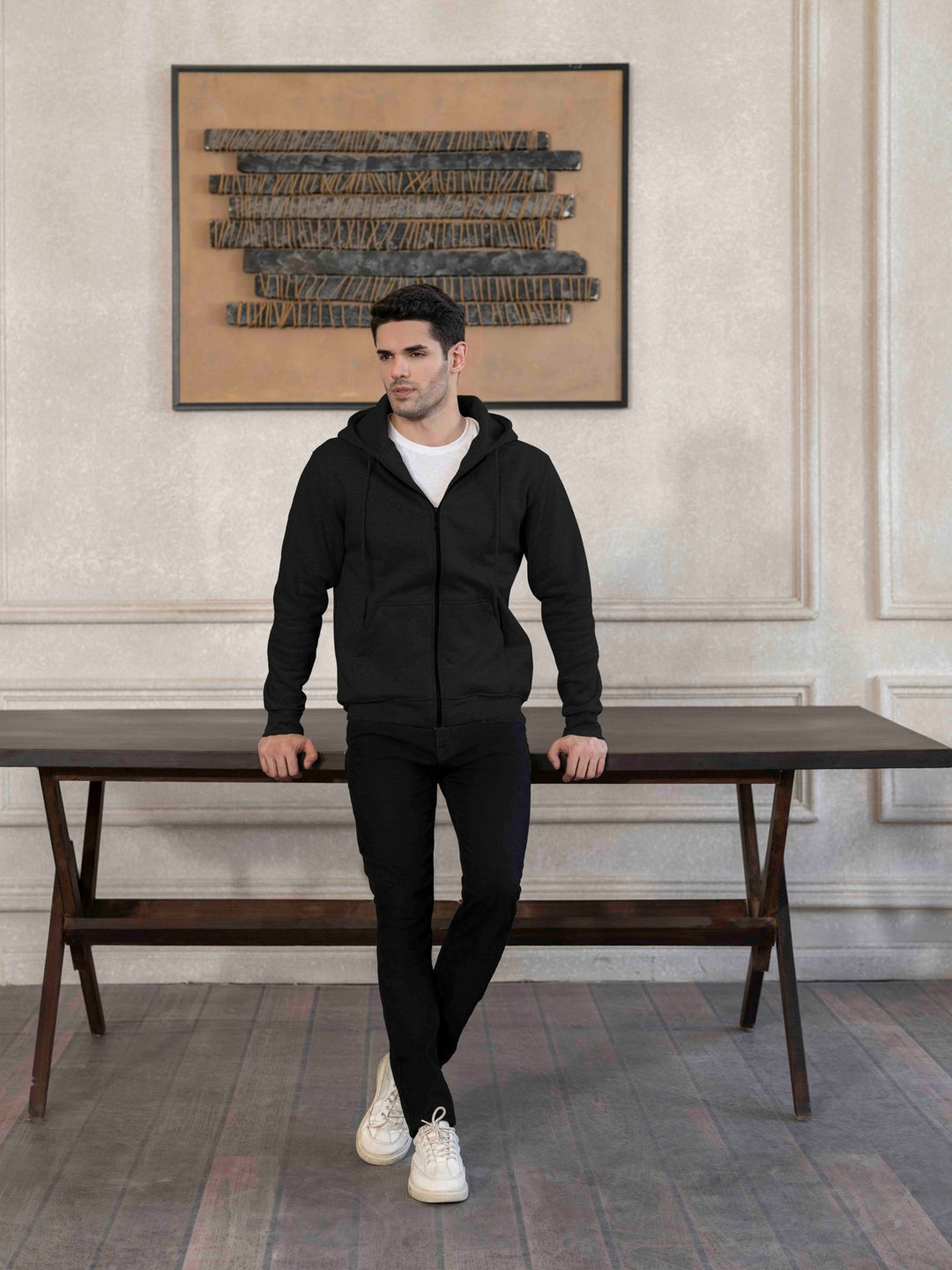Fleece Full - Zip Hoodie - Aurorafits Official