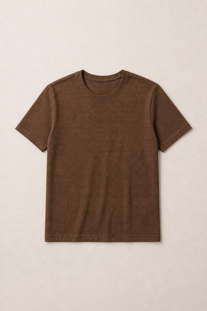 Crinkle Textured Tee