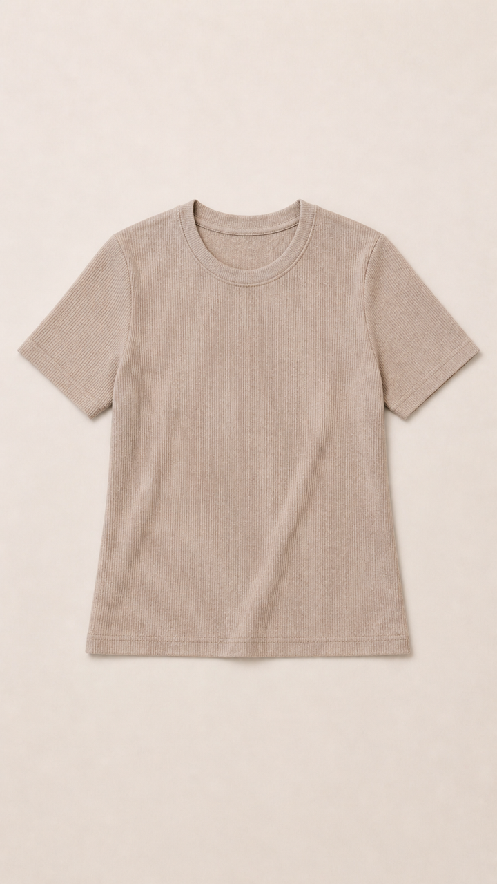 Women Soft Textured Tee