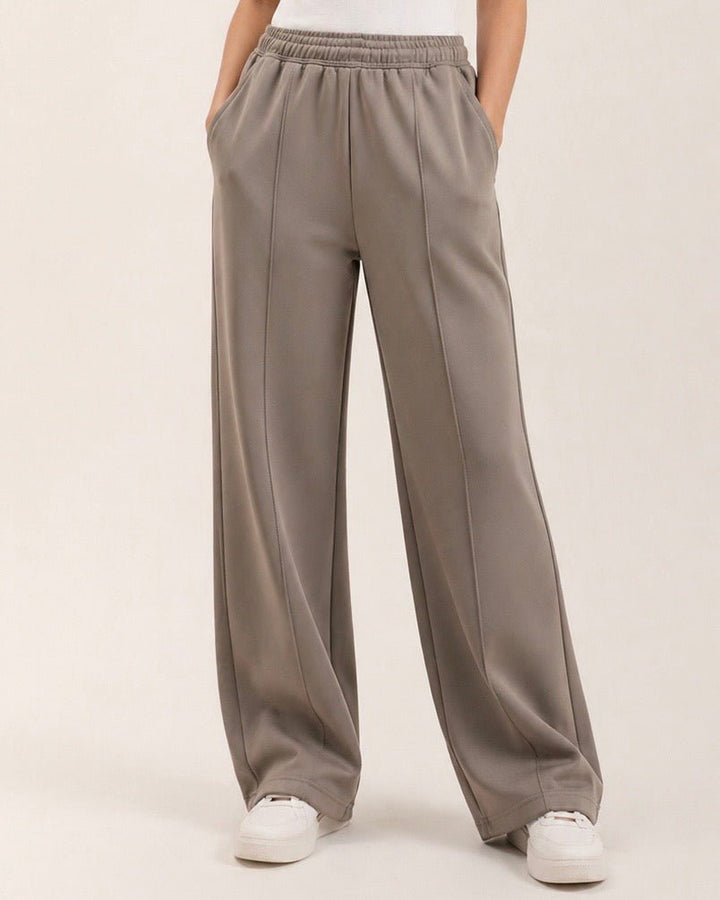 Women Smooth Knit Trouser - Aurorafits Official