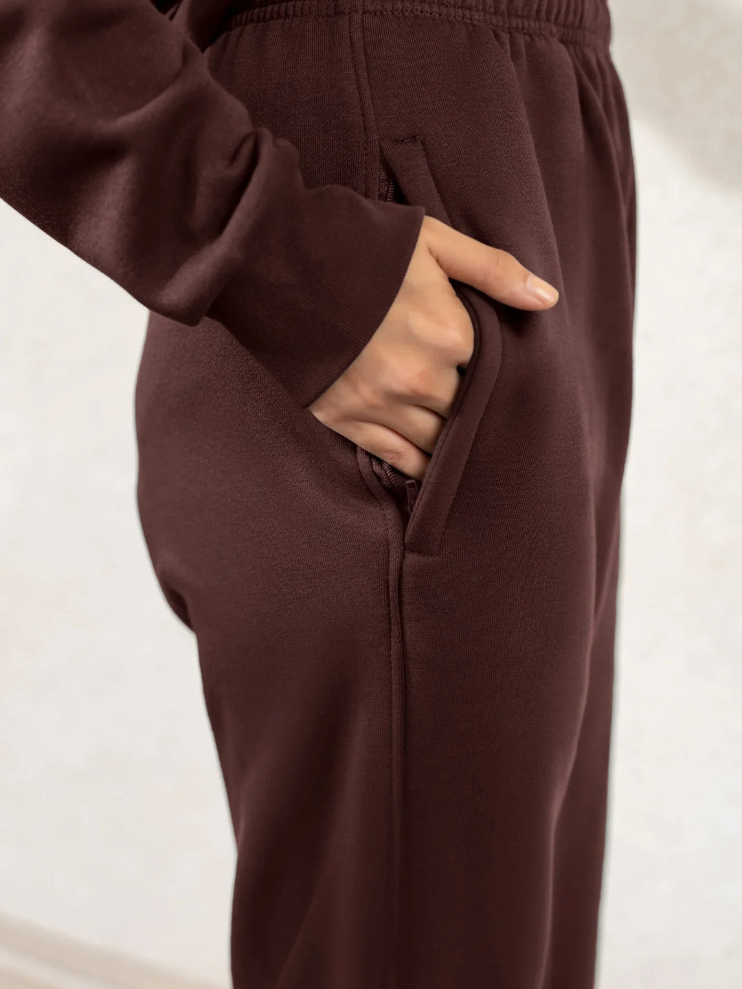 Women Fleece Relaxed Sweatpants - Aurorafits Official