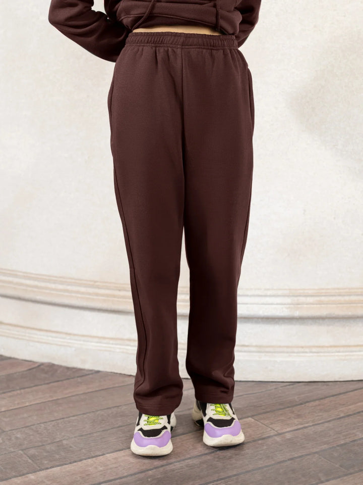 Women Fleece Relaxed Sweatpants - Aurorafits Official