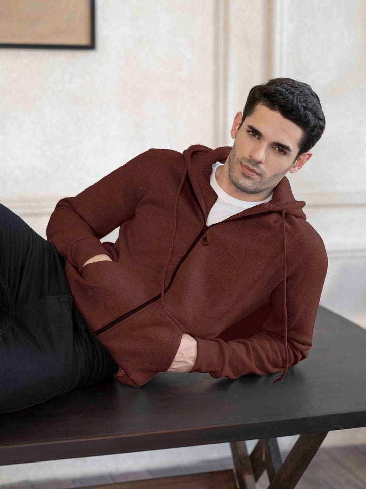 Fleece Full - Zip Hoodie - Aurorafits Official