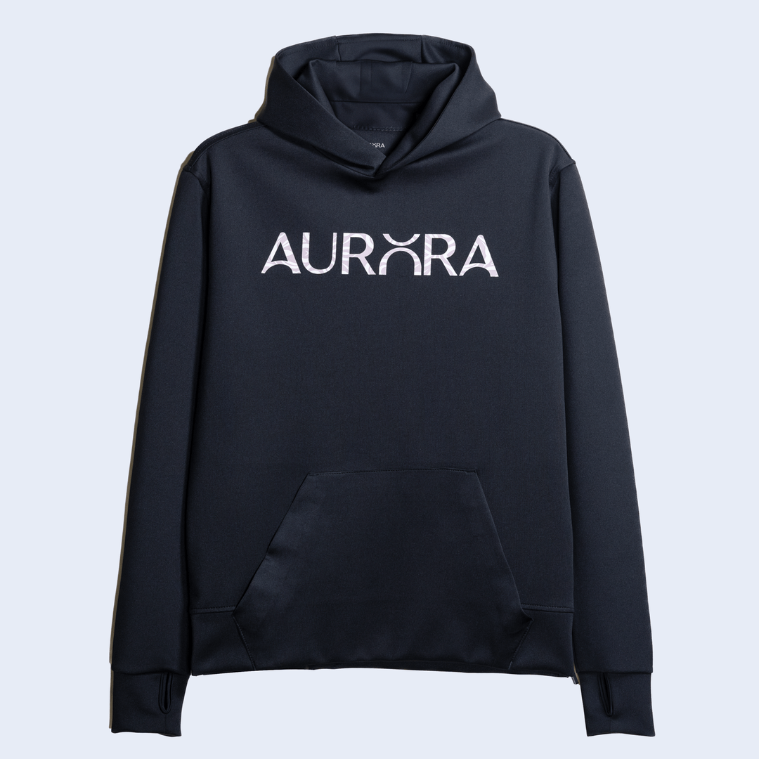 Black Core Performance Hoodie - Aurorafitsofficial