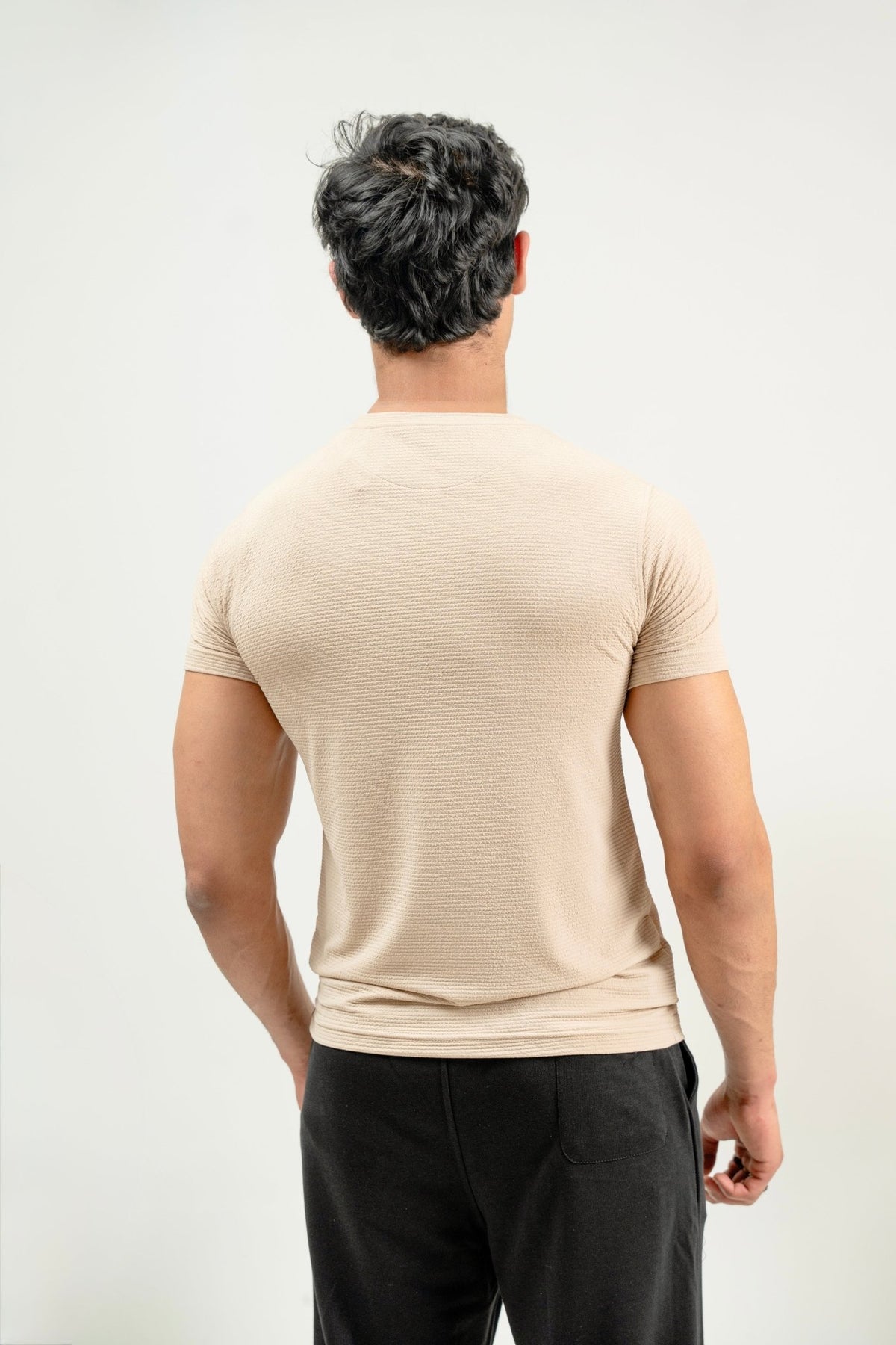 Crinkle Textured Tee - Aurorafits Official