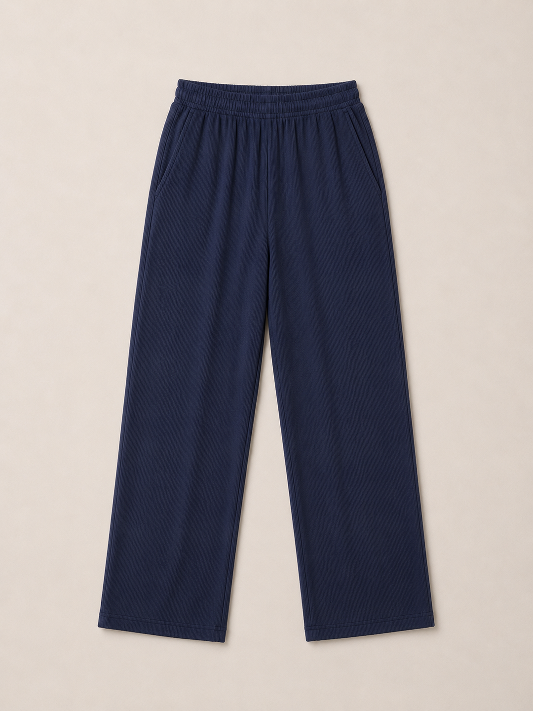 Women Textured Wide Leg Pants