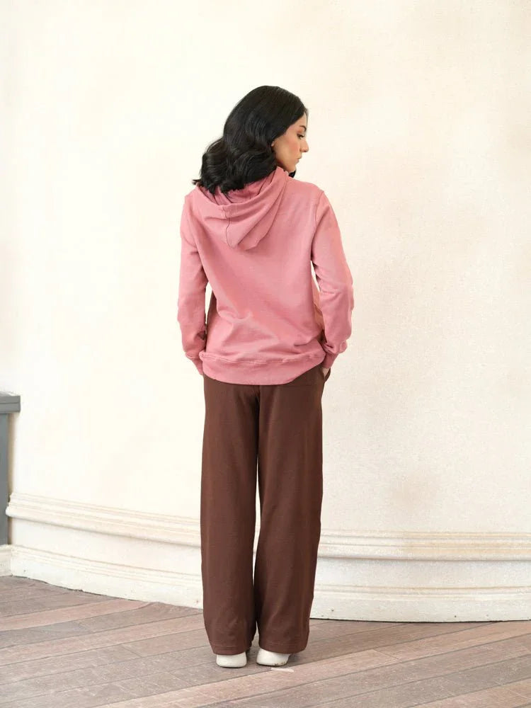 Women Terry Pullover Hoodie - Aurorafits Official