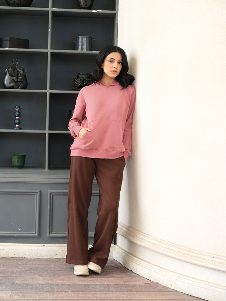 Women Terry Pullover Hoodie - Aurorafits Official