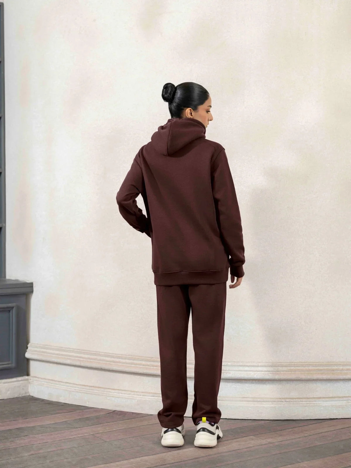 Women Fleece Relaxed Sweatpants - Aurorafits Official